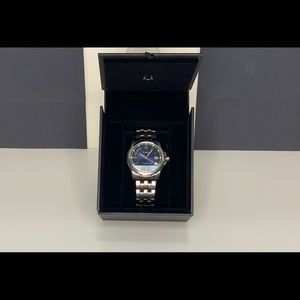 Bulova Mens Blue-faced watch